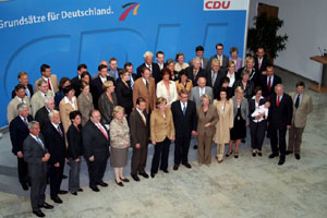 Tamara Zieschang mit der Grundsatzprogrammkommission der CDU