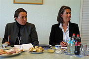 Ursula Heinen mit Tamara Zieschang